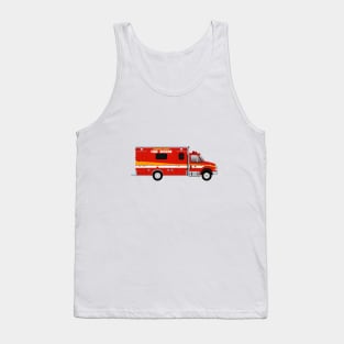 Broward Sheriff Fire Rescue Ambulance (old skin) Tank Top